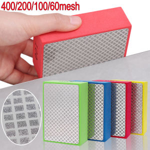 60/100/200/400 Mesh Diamond Polishing Pad Tile Glass Abrasive Grinding Block Stone Marble Ceramic Sanding Disc Polisher Tools