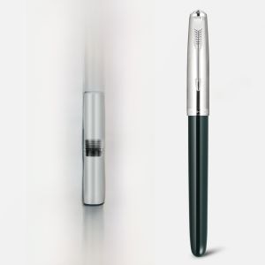 Fine Point Business Pen for Boys Calligraphy Practice Special Sharp Tip Reinkable Steel Pen Gift Engraving Retro Style