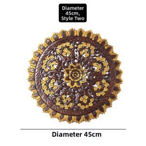 TAIMUJIA | Vintage Wood Carved Wall Hanging Decoration