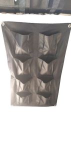 pot kantong tanaman dinding kantong 8 / wall Planter / pot hias / pot gantung / vertical garden/ tanaman gantung