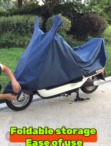 ZH508 Rainy Season Waterproof Motor Cover Dustproof Sun Protection Motorcycle Outdoor Parking Shield Against Water Dust