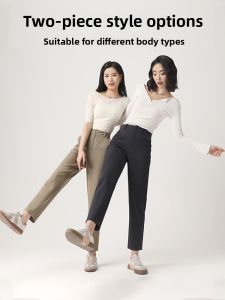 HIPPIE MISS | Hippie Girl Summer Straight Trousers 9 Tenths