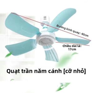 FEIZHUXIANSEN | Quạt Nhỏ Gió Mạnh Ít Ồn Dùng Trên Giường