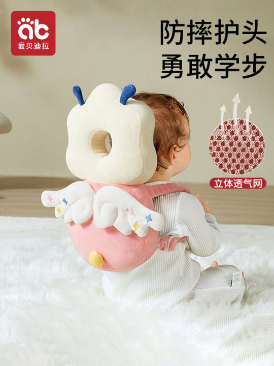 lazada baby helmet Ocanoiy Infant Toddler Headguard Head Protector (Beige) Baby Protective Helmet Toddler Infant