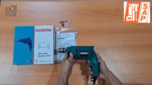 MODERN M-2100B Mesin Bor Listrik 10mm Tangan Kayu Besi Electric Drill M2100B M-2100 B M2100 B
