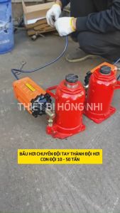 Bầu hơi chế lắp đội tay dùng cho con đội thủy lực 20 đến 50 tấn giá tốt uy tín chất lượng