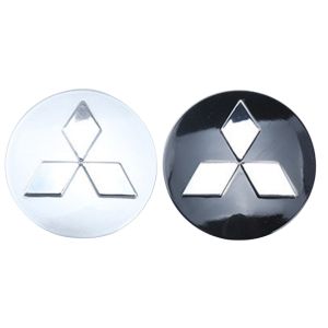 4PCs/Set 60mm Mitsubishi Hub Cap Wheel Center Caps Mitsubishi Wheel Cap Rim Hub Cover Badge Emblem