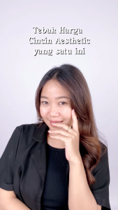 Panlandwoo - Cincin Rhodium Wanita Cupid Adjustable