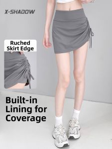 XIAOYING | Summer Yoga Pilates High-end Faux-layered Skirt