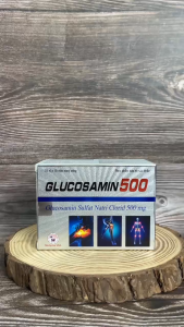 Viên Xương Khớp GLUCOSAMIN 500mg giúp giảm các triệu chứng đau nhức xương khớp mỏi gối tê bì chân tay