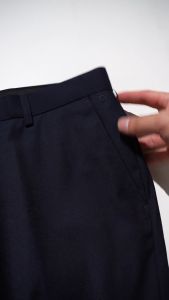 OWEN - Quần tây Slim Fit QS231741 màu Navy chất liệu TR Spandex