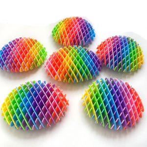 Meade | 3D Decompression Elastic Mesh Toys Solid Printed Radish Decompression Healing Toys Stretch Anti Stress Small Toy Ornaments