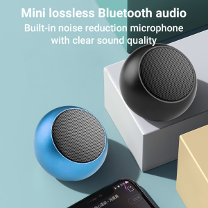 M3 Mini Bluetooth Speaker Wireless Portable Metal Loud Sound Subwoofer for Indoor Outdoor Use⚡PH deliveryIn stock⚡