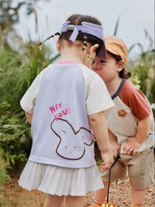 MINI BALA | Summer Baby Cotton Breathable Short Sleeve T-shirt