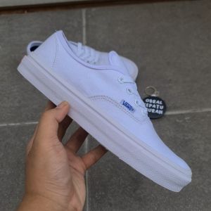 OBRAL SEPATU SNEAKERS PUTIH VANESSS AT VAULT OG FULL WHITE 36-43 SEPATU PUTIH POLOS KANVAS KOREA STYLE 100%