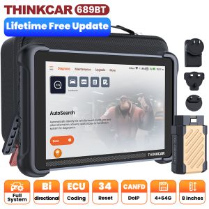 THINKSCAN 689BT THINKCAR obd2 scanner full system Car Diagnostic Tool car obd2 scanner android ios CANFD DOIP Bi-directional ECU Coding