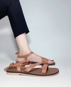 Dép sandal nữ đẹp thời trang đi học quai dây mảnh đế bệt cao cấp có Bigsize S051