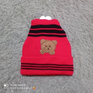 kupluk bayi rajut/lembut/tebal/realpict