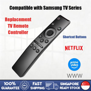 🇸🇬[Ready Stock] Universal Replacement Remote Control Compatible with Samsung Smart TV Shortcut Button for Netflix Prime-Video