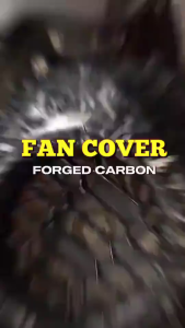 【COD】YAMAHA MIO i 125 / M3 / SOUL i 125 Fan Cover Carbon/Forged Carbon/Matte Black