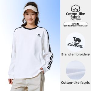 CAMEL | Outdoor Leisure Cotton Sweatshirt