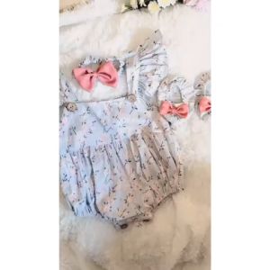 JUMPER SET baju sepatu bandana pakaian anak bayi perempuan cewek lucu murh terlaris cod berkualitas sitembem baby shop KOTAK CHEERFUL PEONY