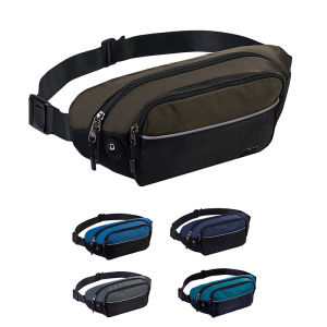 WATERFLY กระเป๋าคาดเอว กระเป๋าคาดเอวแฟชั่นสำหรับผู้หญิงและผู้ชาย กระเป๋าคาดเข็มขัดใบใหญ่ กระเป๋าคาดเอวกันขโมยสำหรับเดินป่า วิ่ง เดินทาง เดิน