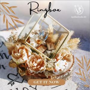 Kotak Perhiasan | FL Red + Acrylic