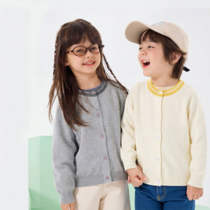 DUDUJIA | Áo Sweater Len Bông Cotton Cho Trẻ Em