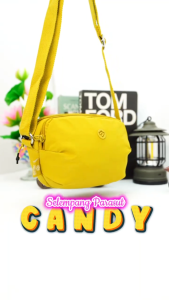 JIELSHI CANDY 6-063# - Tas Selempang Wanita Imut Elegan - Slingbag Cewek Terbaru Parasut Premium