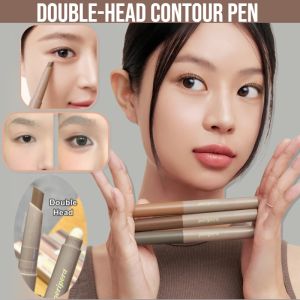 Double-Head Contour Pen: Highlighting & Contouring for Lasting Face Brightening