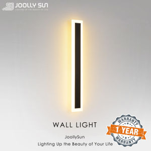 Joollysun lampu luar LED Wall Light hiasan rumah moden Long Wall Sconce untuk koridor balkoni kalis air IP65 Wall Lamp