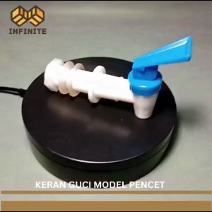Keran Galon Pencet Infinity - Warna Biru Bahan ABS Aksesori Dispenser Air