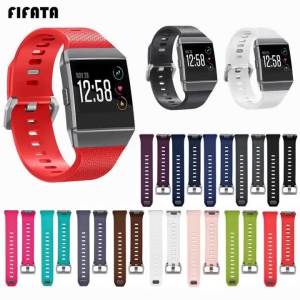 Silicone Watchband for Fitbit Ionic Smart Watch Bracelet Sport Bands Replacement Strap for Fitbit Ionic Strap Accessories Correa