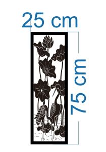 CETAKAN PANEL DINDING 75*25