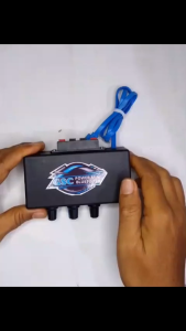 Power amplifier bluetooth 5 volt volume trebel dan bass