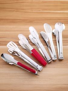 Heat-Resistant 304 Stainless Steel Kitchen Tongs