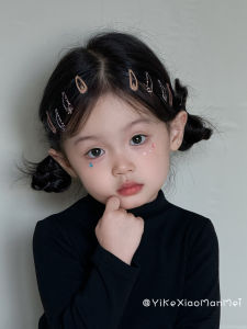 Mini Cute Leopard Print Baby Hair Clips Childrens Side Fringe Clips Girls BB Clips Hair Accessories Small Size Animal Pattern