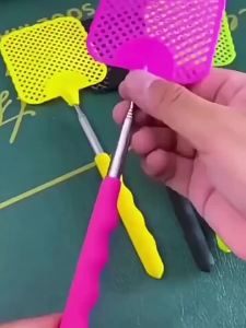 Fly Swatters Telescopic Extendable Prevent Pest Mosquito Garden Adjustable Flapper Trap Retractable Tool Swatter Supplies