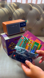 (พร้อมส่ง) วิทยุแม่ไม้เพลงไทย รุ่น เด็ดยอดเพลงดัง 800 เพลง ของขวัญปีใหม่ ของขวัญผู้ใหญ่ แถมฟรี USB เพลง และแว่นขยาย