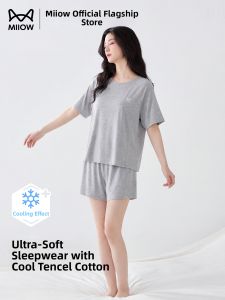 MiiOW | Lyrical Fabric Deep Sleep Enhancing Camisole Padded Home Suit