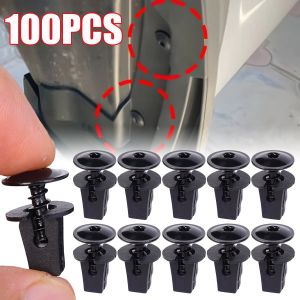【Pphha】100Pcs Car Engine Guard Plate Buckle Fastener Undertray Splashguard Cover Clip Bolt Kit Wheel Arch Torx Screw Retainer Auto Accessories for VW Audi