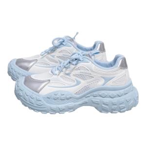 Giày thể thao nữ Warrior Ice Blue đế dày có lưới thoáng khí