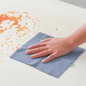 50pcs/roll Microfiber Towels Absorbent Kitchen Cleaning Rags Non-stick Oil Dishwashing Cloths Napkins