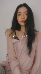 CELESSA - Bree Tee Sheer Oversized Tee - Free Size