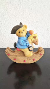 Cherished Teddies Paul on a rocking horse