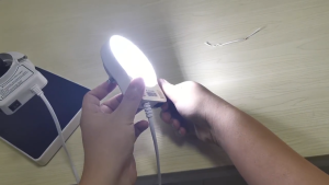 กล้องจุลทรรศน์ ส่องสว่าง โคมไฟ 56 LED วงแหวนปรับได้ วงกลม สําหรับกล้องจุลทรรศน์