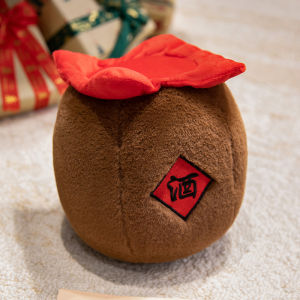 Creative Baijiu Jar Plush Toy
