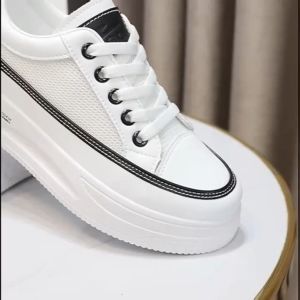 【Ready/COD】Sepatu Olahraga Wanita Sepatu Kets Putih Wanita Sepatu Wanita Korea 2023 Spatu Model Kekinian Terbaru