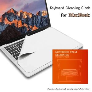 Microfiber Dustproof Cleaning Cloth Notebook Keyboard Cover Laptop Screen Cleaner Kit for MacBook Pro 13/15/16 Inch